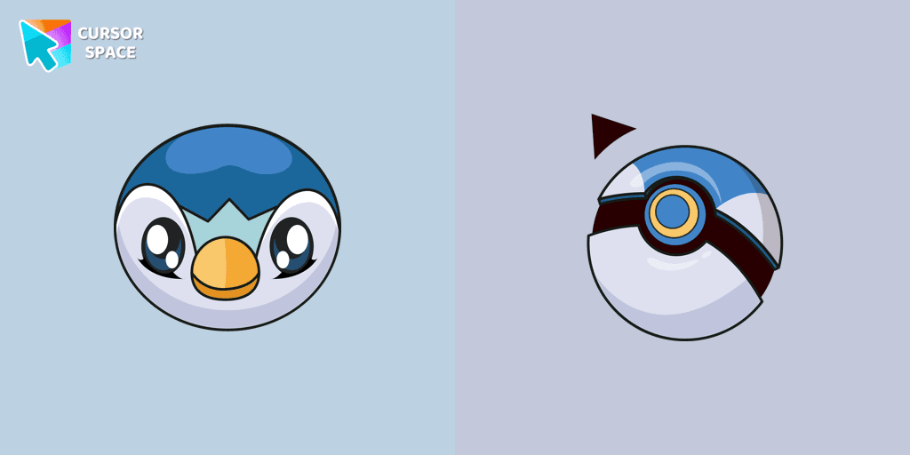 Piplup cursor cursor pack